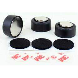 SoundCare SuperSpikes: Self Adhesive Chrome 3-pack photo